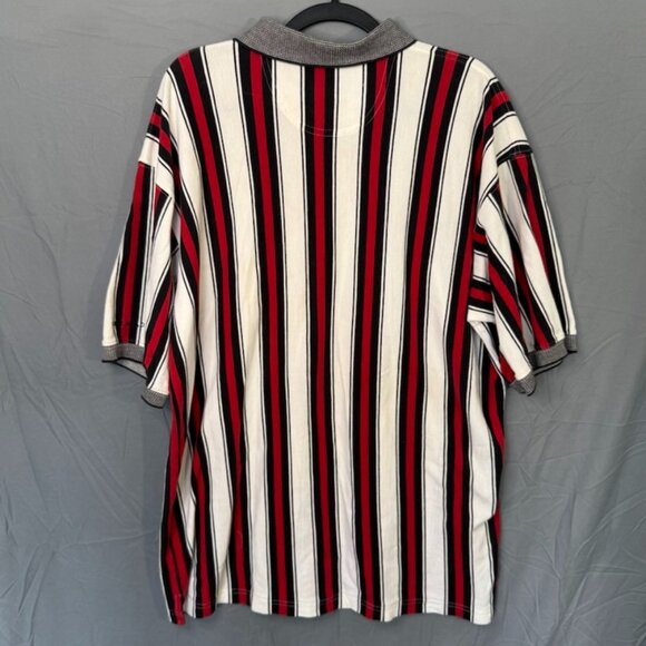 Share Vintage Duck Head Tour XL Golf Polo Shirt Mens Striped Short Sleeve VTG - Picture 3 of 7